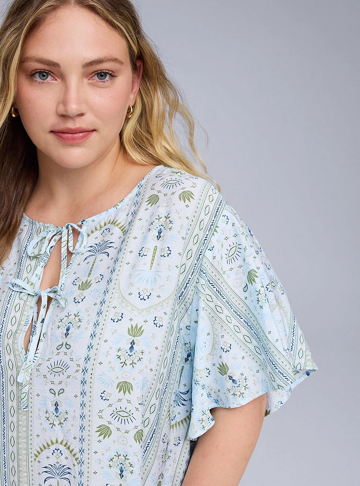 Belle Isle Popover Mini Dress