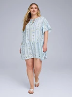 Belle Isle Popover Mini Dress