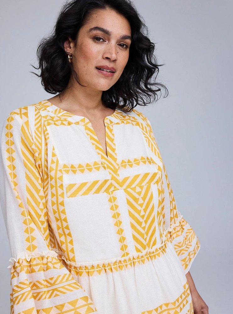 Belle Isle Bell Sleeve Mini Dress