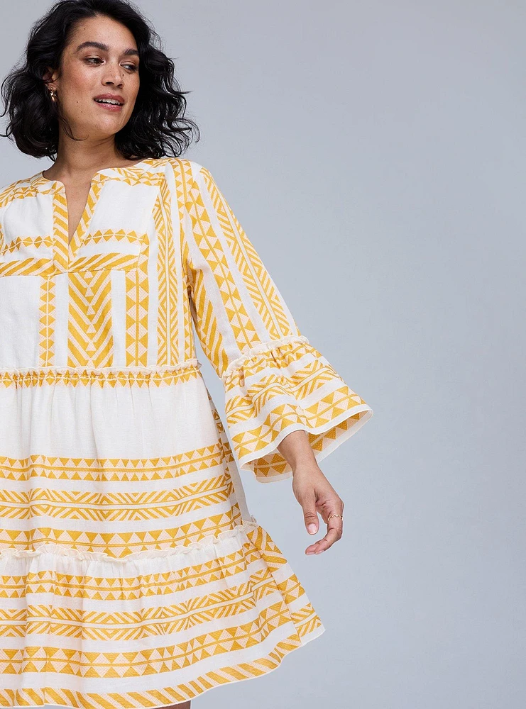Belle Isle Bell Sleeve Mini Dress