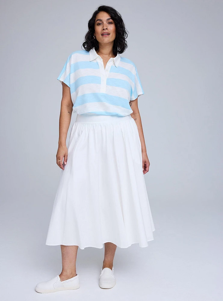 Belle Isle Tiered Maxi Skirt