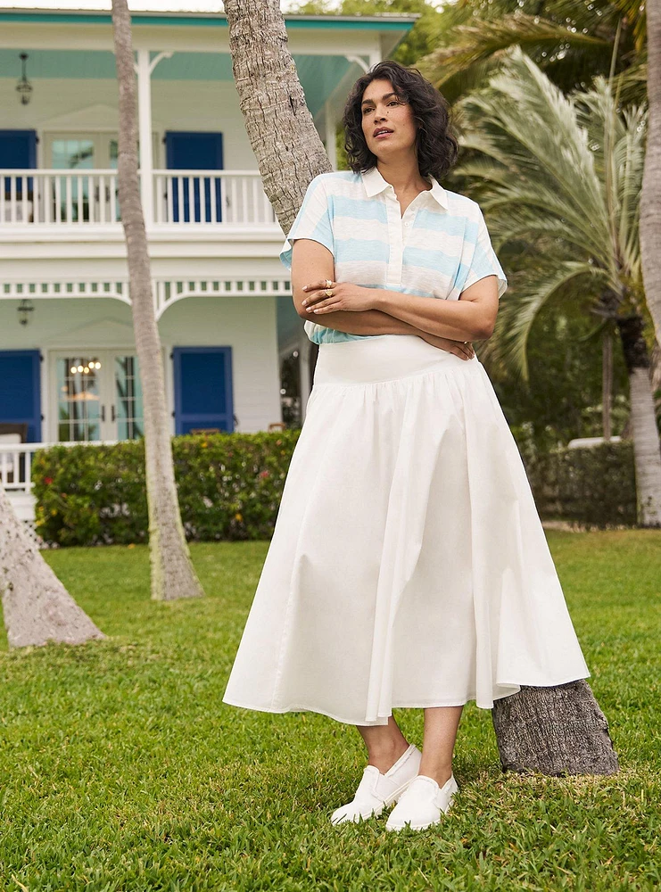 Belle Isle Tiered Maxi Skirt