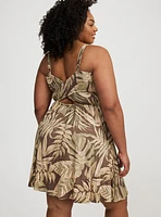 Mini Criss-Cross Back Dress