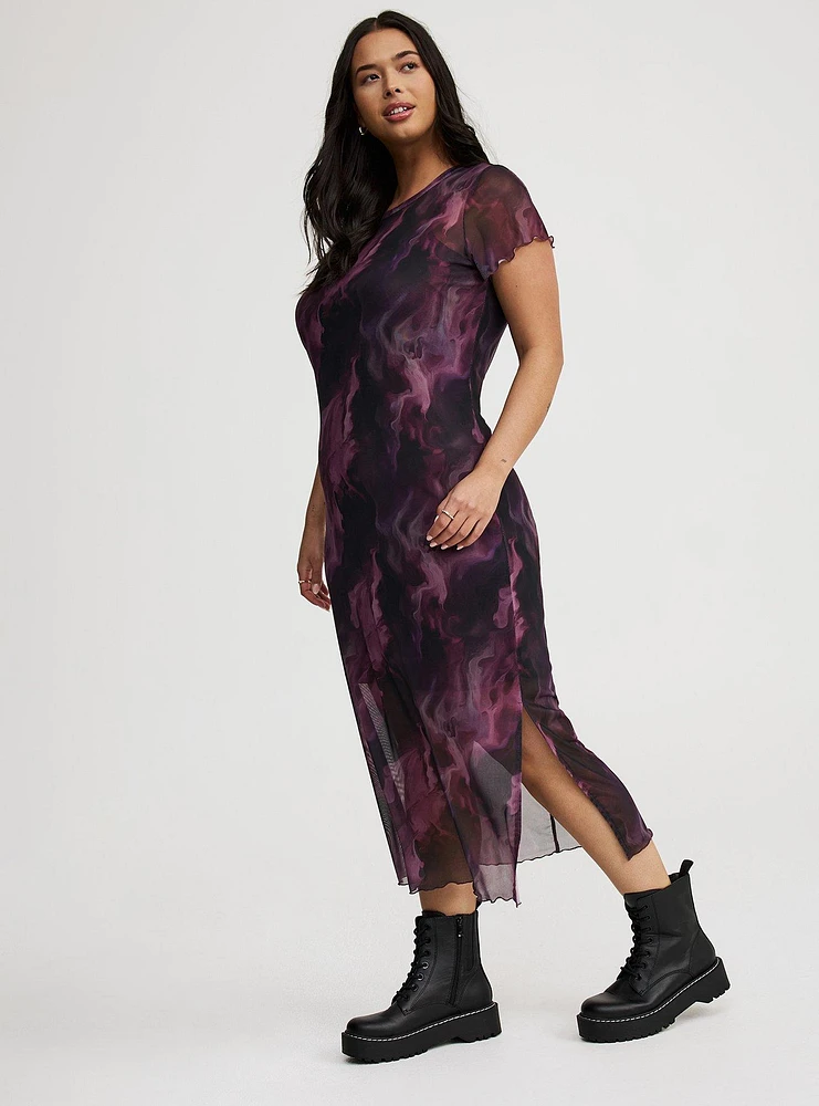 Column Tee Maxi Dress