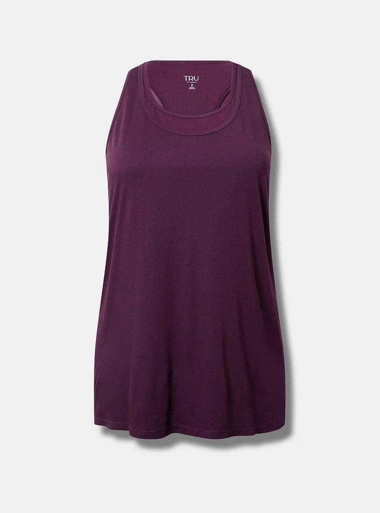 Performance Cotton Active Tank With Bra