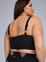 Belle Isle Sweetheart Crop Top