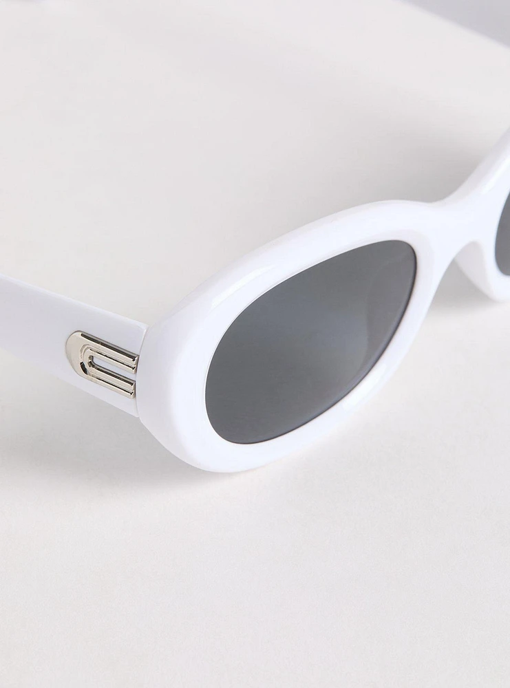 Retro Oval Sunglasses
