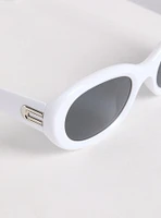 Retro Oval Sunglasses