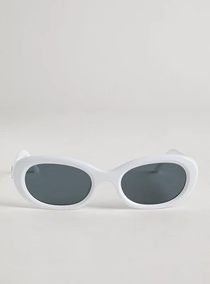 Retro Oval Sunglasses