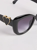 Heart Squoval Sunglasses