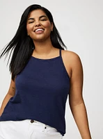 Scoop Crochet Racerback Tank