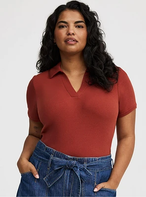 Heritage Rib Polo Tee