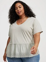 Ruffle Crop Top