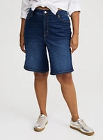 Perfect High-Rise Bermuda Jean Short
