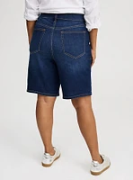 Perfect High-Rise Bermuda Jean Short