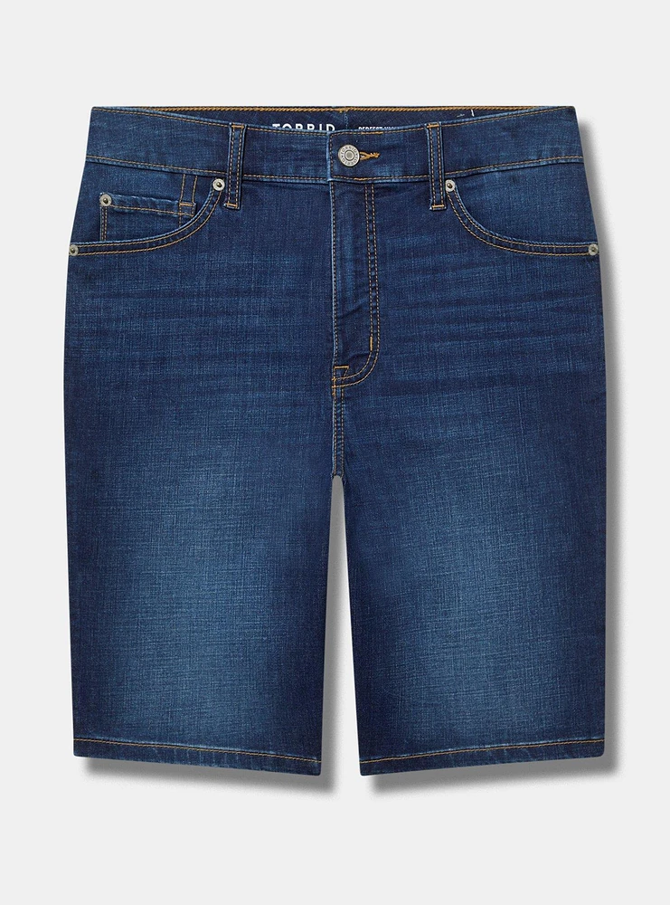Perfect High-Rise Bermuda Jean Short