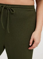 Pull-On High-Rise Flare Pants