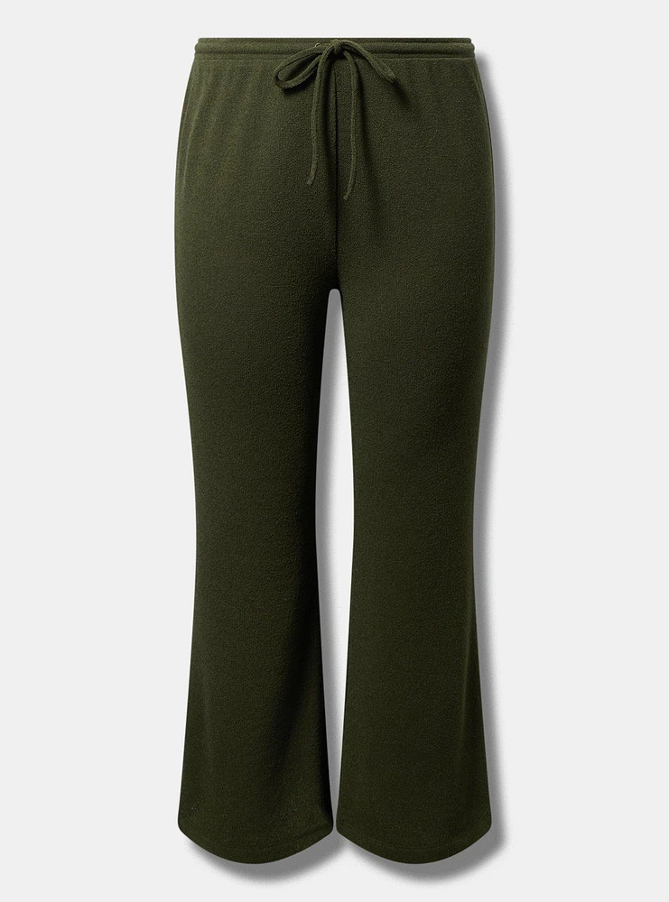 Pull-On High-Rise Flare Pants