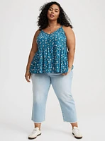 Drop Waist Tiered Cami