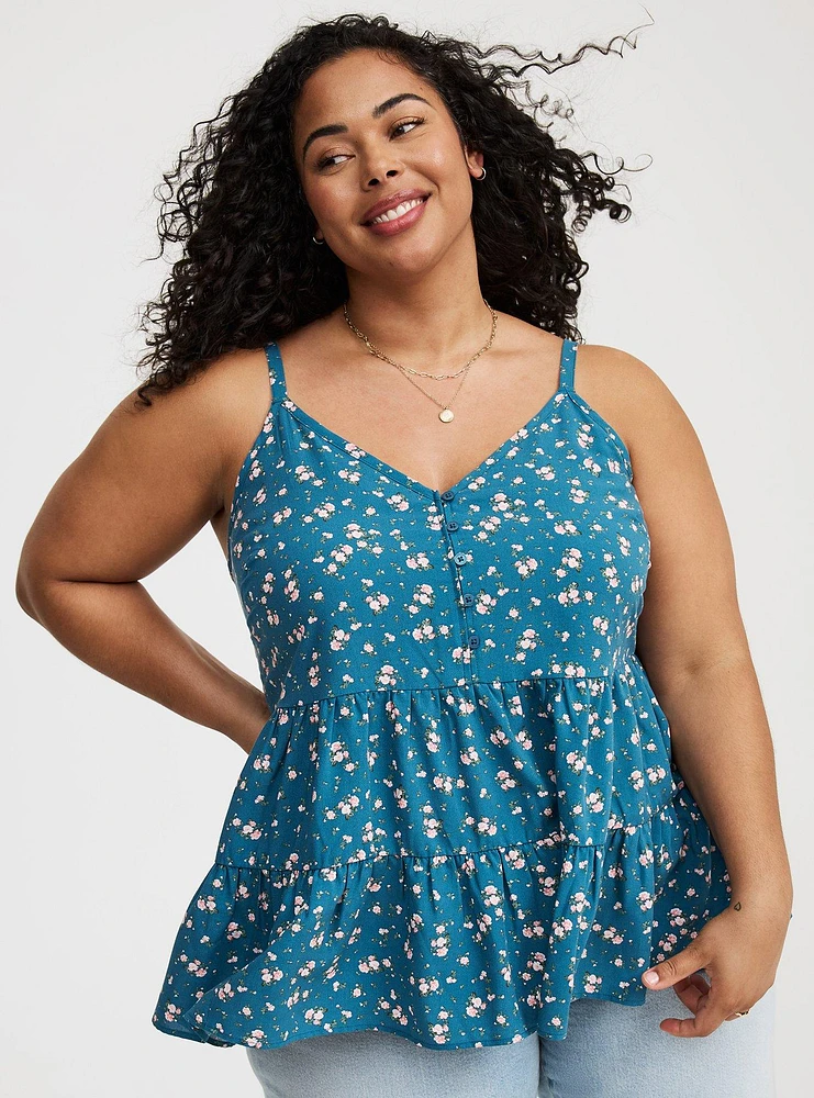 Drop Waist Tiered Cami