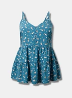Drop Waist Tiered Cami