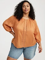 Crochet Inset Top