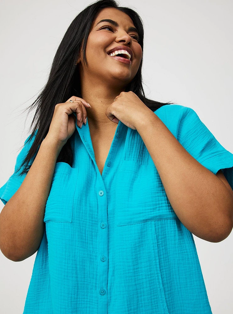 Relaxed Dolman Shirt