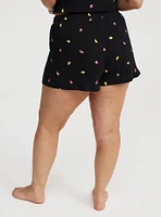 Cotton Rib Sleep Short