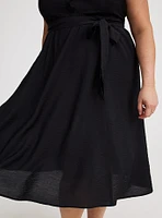 Collared Midi Shirt Dress
