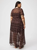 Relaxed Tea Length T-Shirt Dress