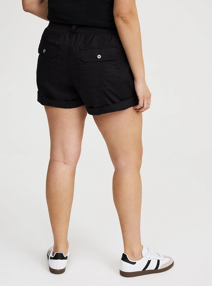 3.5'' Stretch Poplin Utility Short