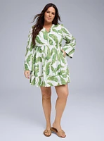 Belle Isle Slit Front Mini Dress