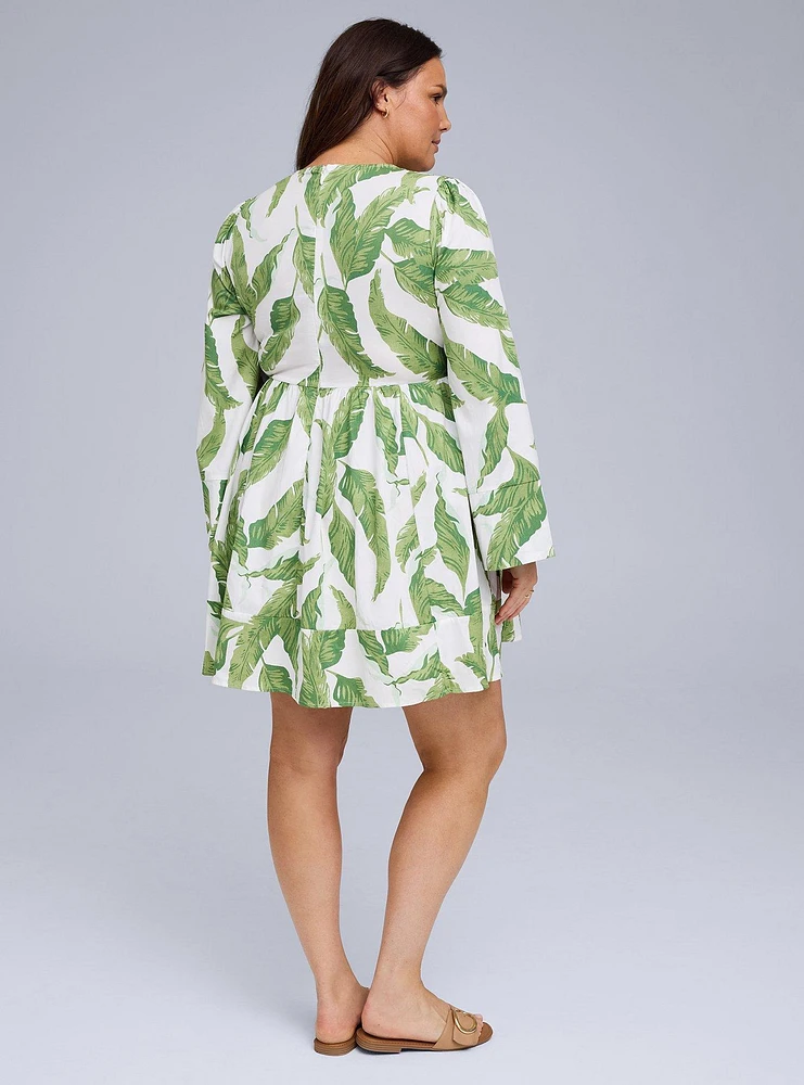 Belle Isle Slit Front Mini Dress