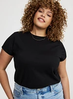 Crew Neck Boxy Tee