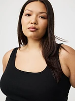 Double Rib Square Neck Tank