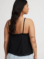 Mesh Crop Tank