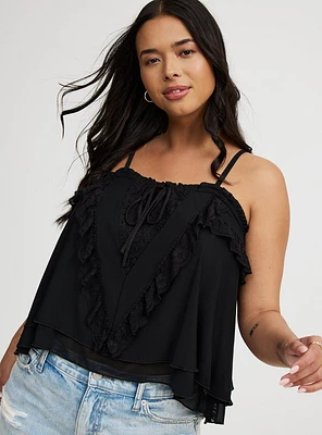 Mesh Crop Tank