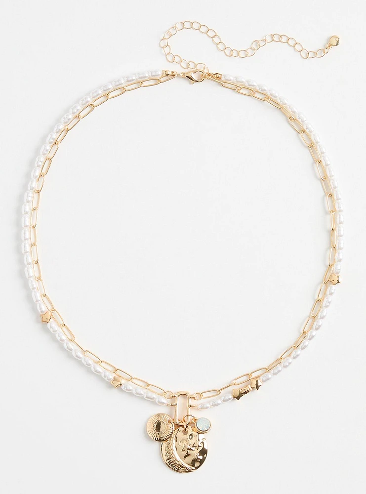 Pearl Celestial Necklace