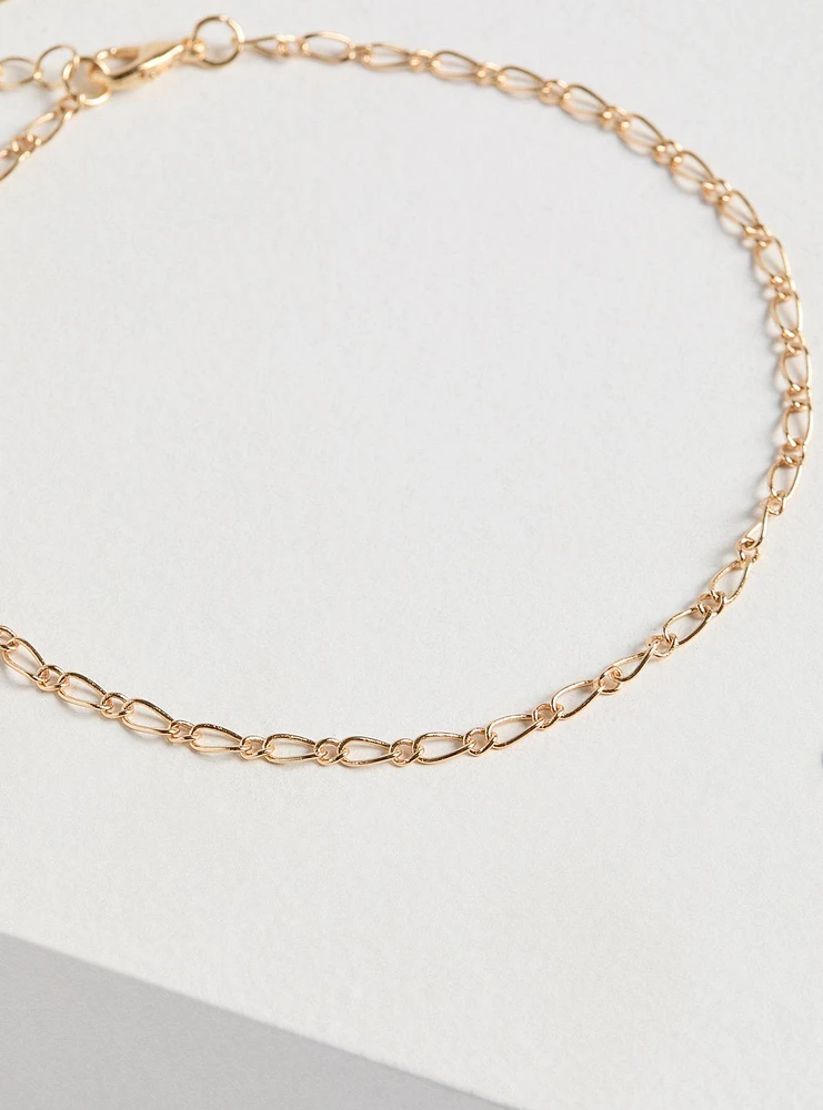 Beaded Shell Anklet Set
