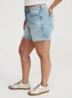 5'' High-Rise Rhinestone Short