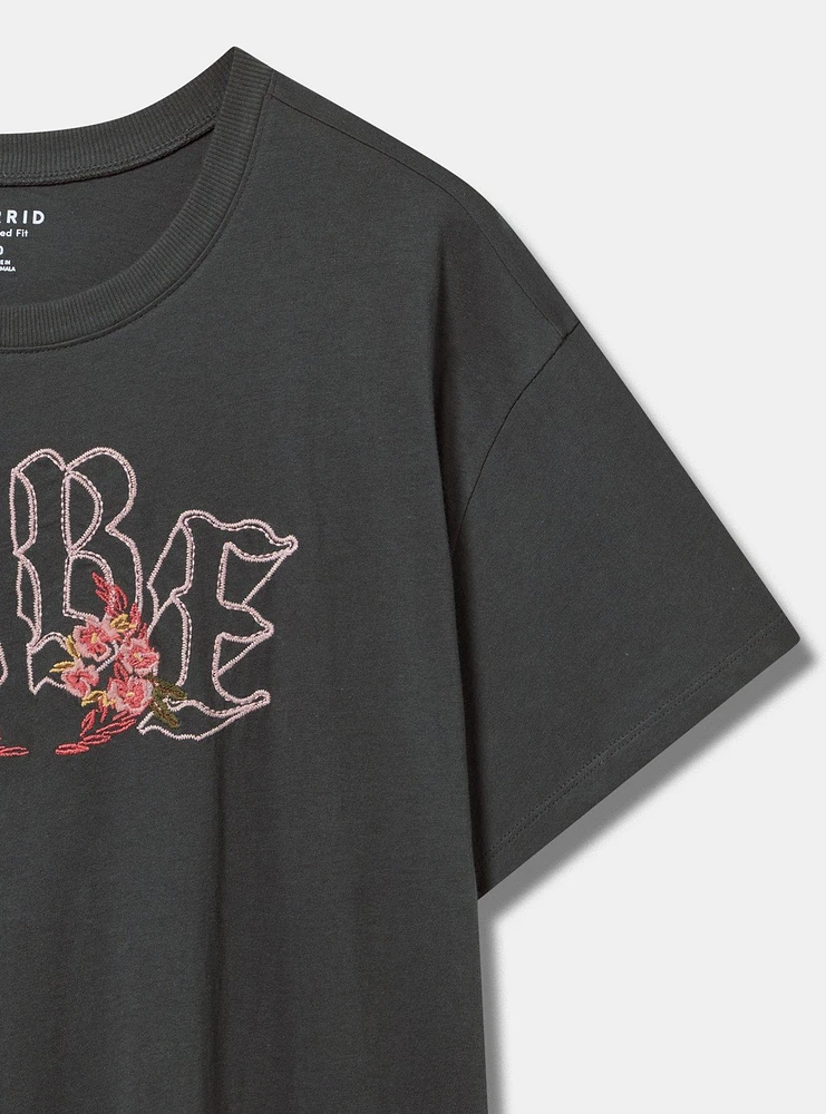 Vibe Floral Relaxed Tee