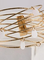 Caged Pearl Cuff Bracelet