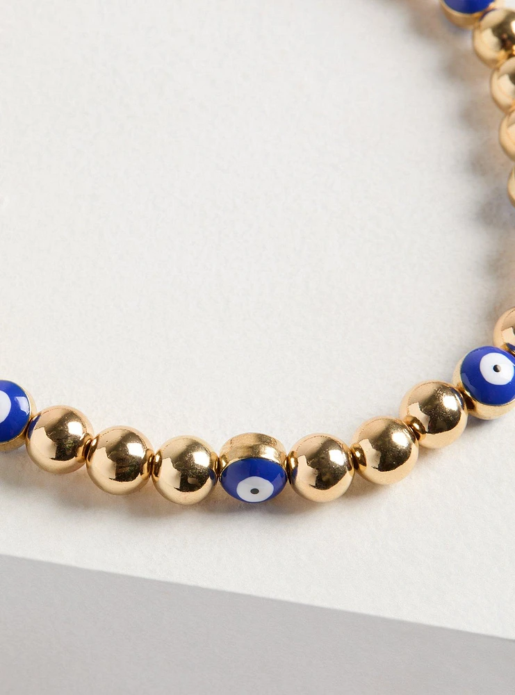 Beaded Anklet Set