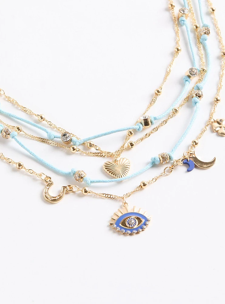Charm Layered Necklace