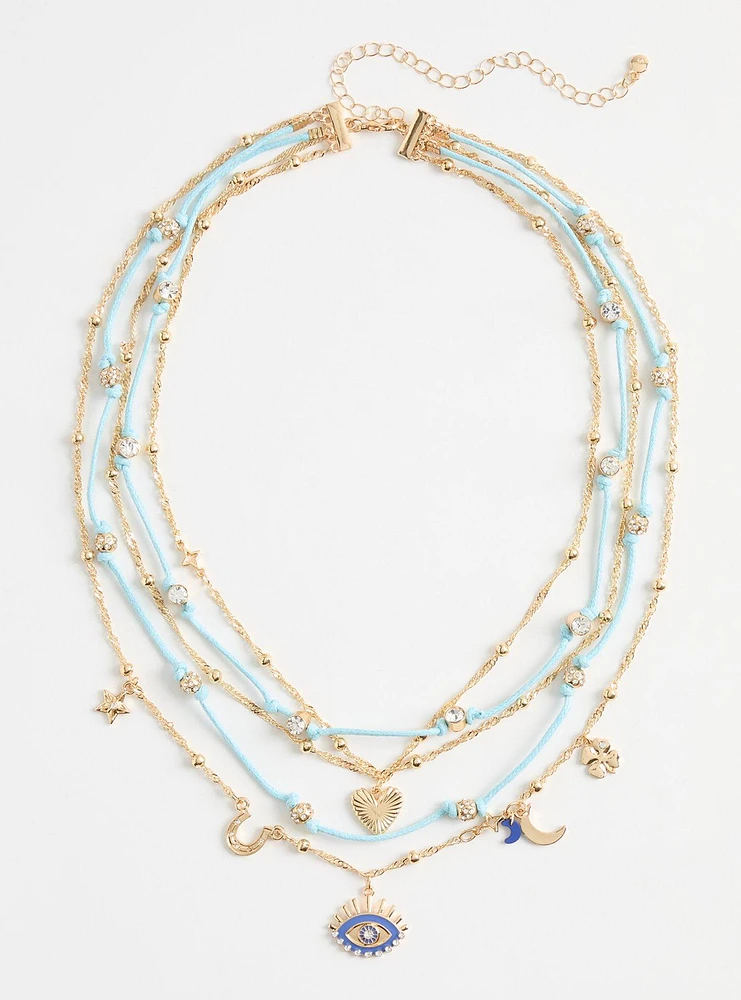 Charm Layered Necklace