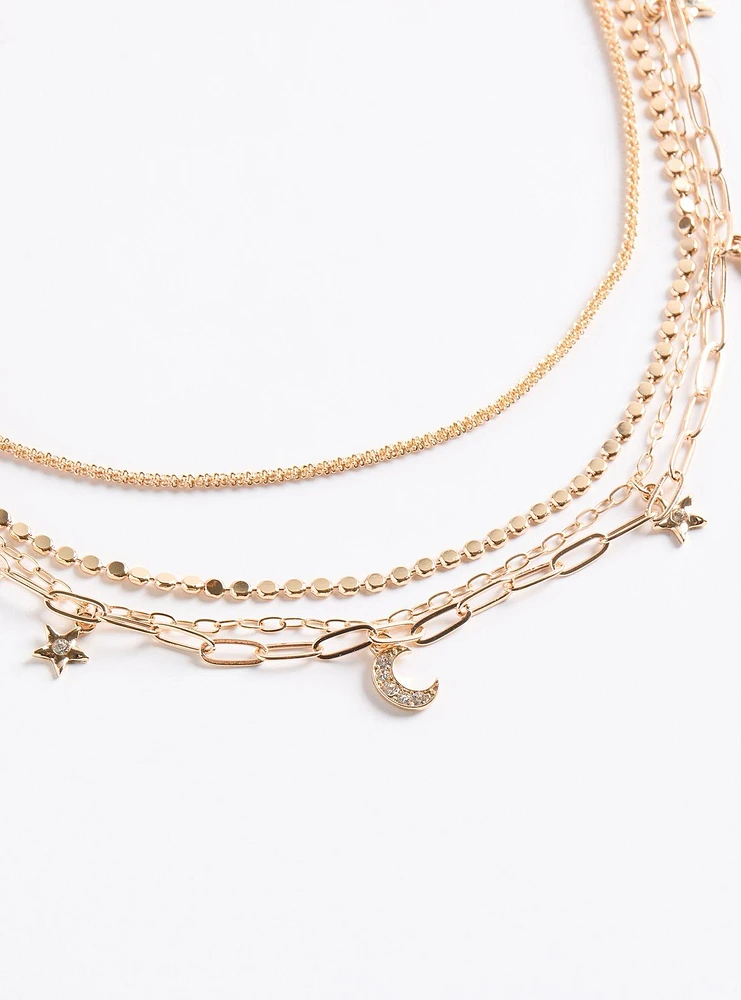 Celestial Layered Necklace