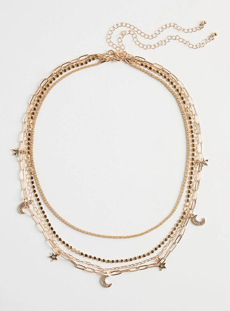 Celestial Layered Necklace