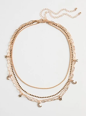 Celestial Layered Necklace