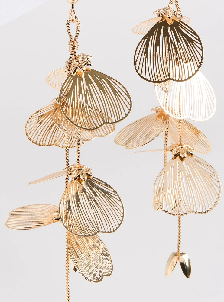 Floral Drop Earrings