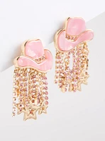 Cowgirl Hat Statement Earring